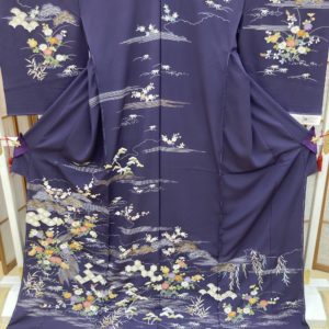 御所解き手描き友禅訪問着5094 お誂え仕立上り